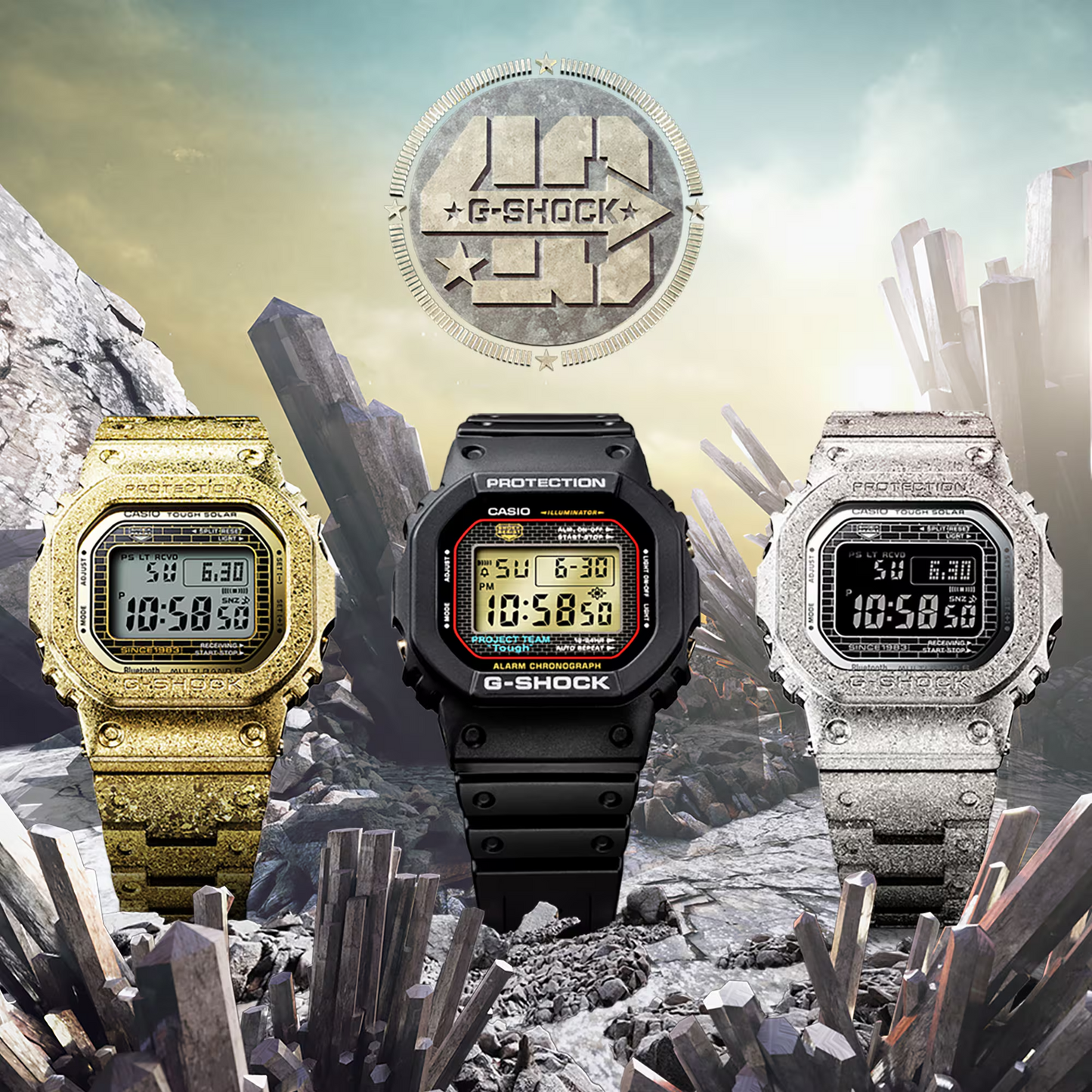 Casio G-Shock DW-5040PG-1DR Digital Men's Watch Black