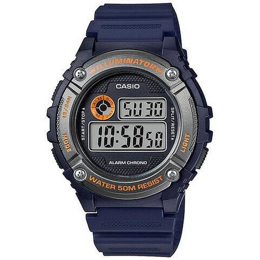 CASIO DIGITAL MENS WATCH W-216H-2BVDF