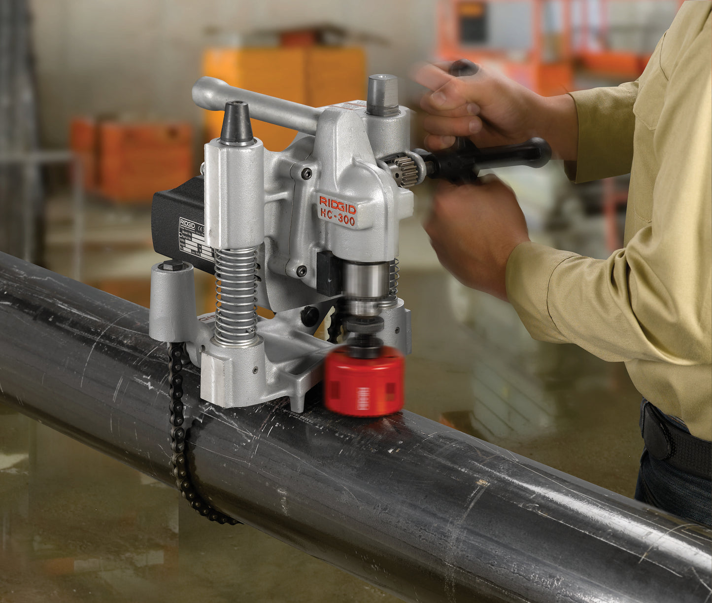 RIDGID 3" (76.2 mm) Hole Cutting Tool, 230V