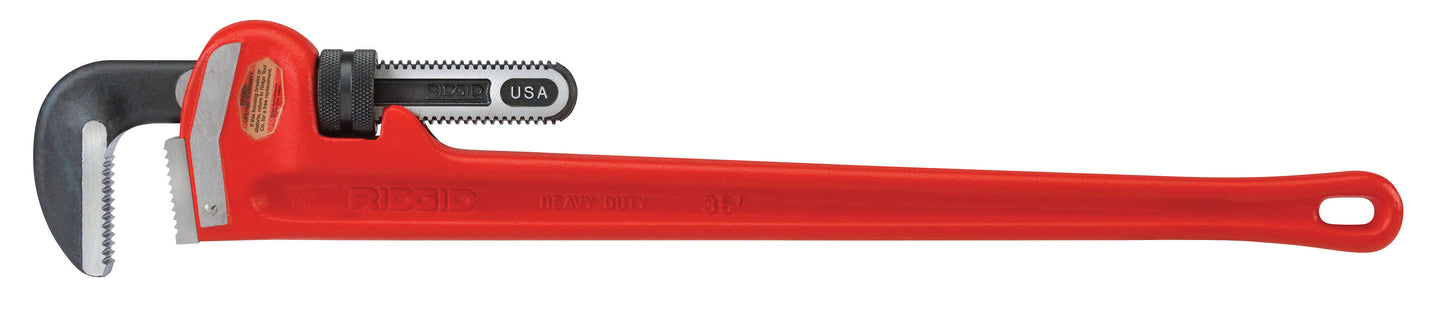 RIDGID 36" (900 mm) Heavy-Duty Straight Pipe Wrench