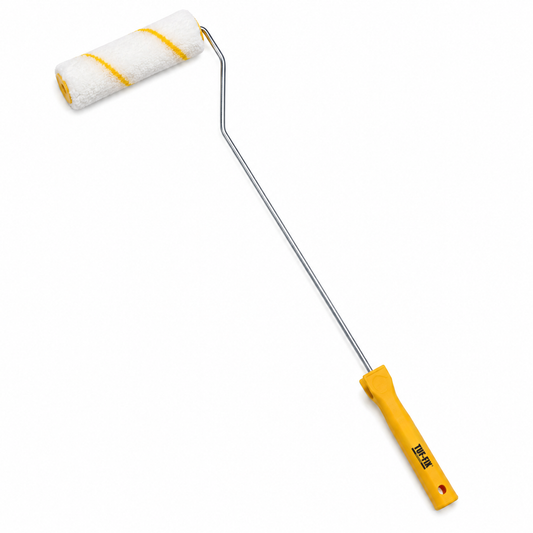 TUF-FIX 4RPRYM RADIATOR ROLLER – SIZE 4 INCH, YELLOW ACRYLIC MINI REFILL