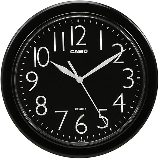 Casio Analog Wall Clock IQ-01S-1DF