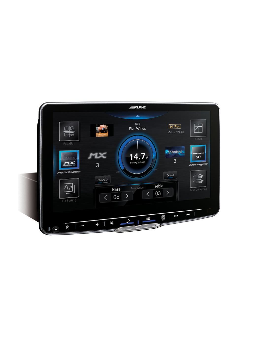 iLX-F511E 11 INCH WITH CARPLAY WIRELESS AND ANDROID AUTO PLUS HDMI IN/OUT