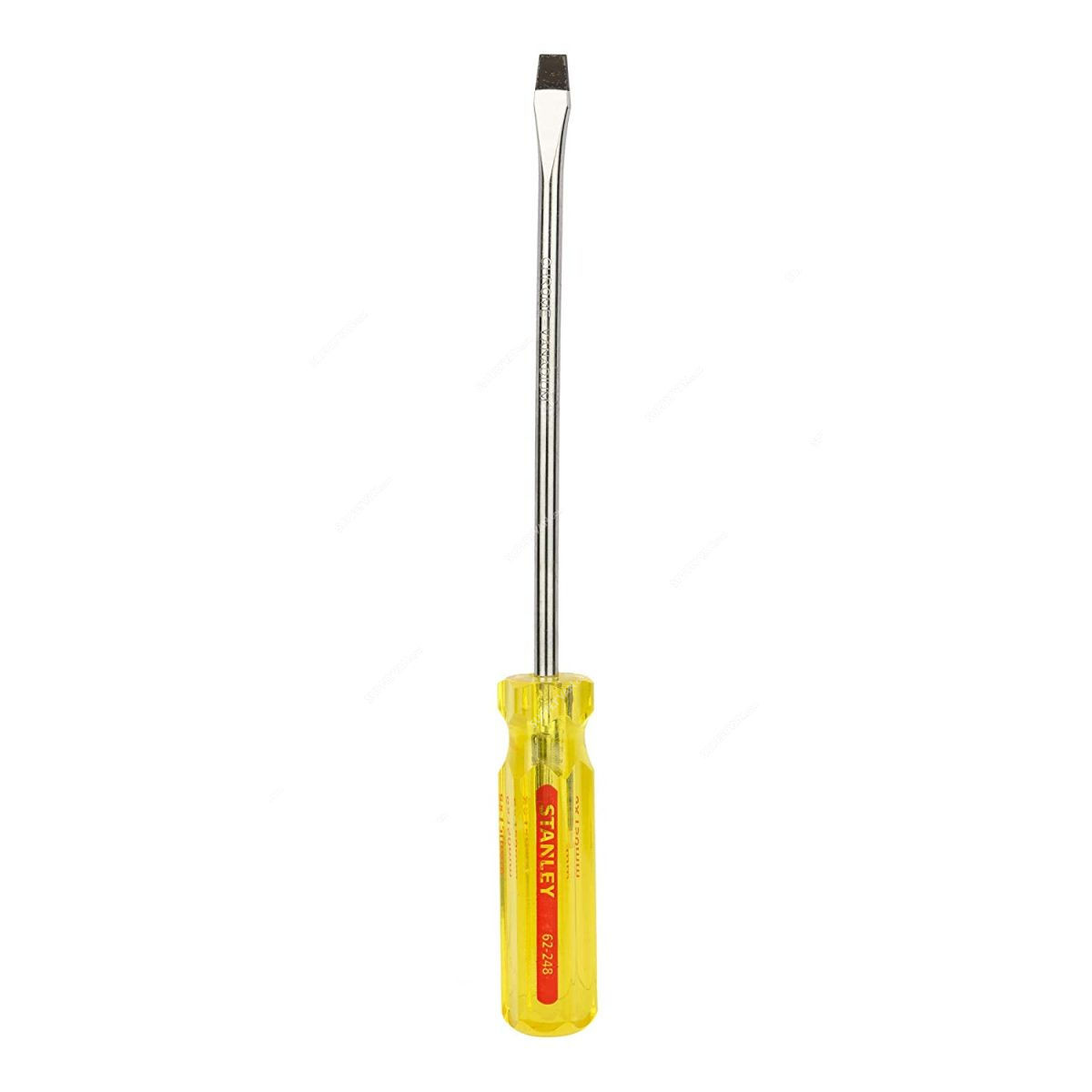 STANLEY CRYSTAL HANDLE SCREWDRIVER SLOTTED 6x150MM