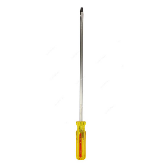 STANLEY CRYSTAL HANDLE SCREWDRIVER SLOTTED 8x300MM
