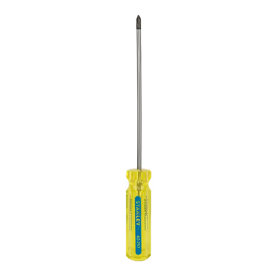 STANLEY CRYSTAL HANDLE SCREWDRIVER PHILLIPS 0x100MM