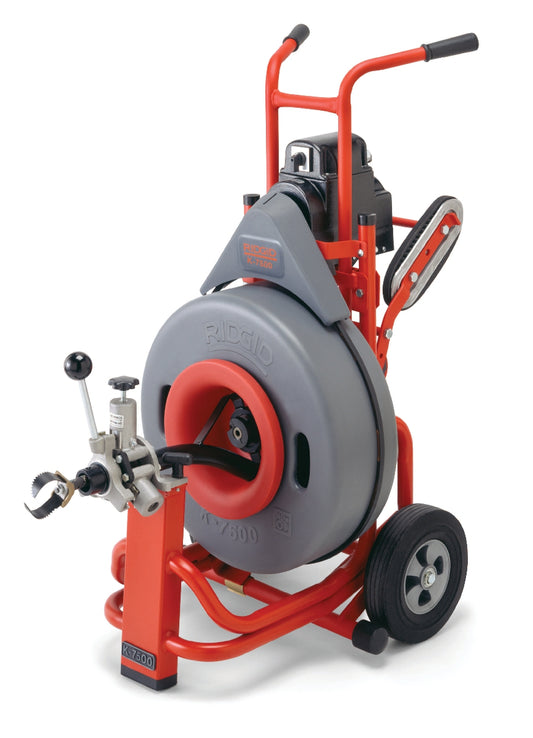 RIDGID Machine with 3/4" (20 mm) Pigtail and Standard Accessories (excludes cable)