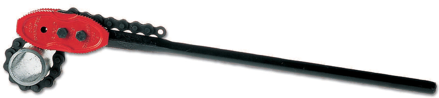 RIDGID Double-End Reversible Chain Tongs, 1/4" (6.35 mm) - 2 1/2" (63.5 mm) Pipe Capacity
