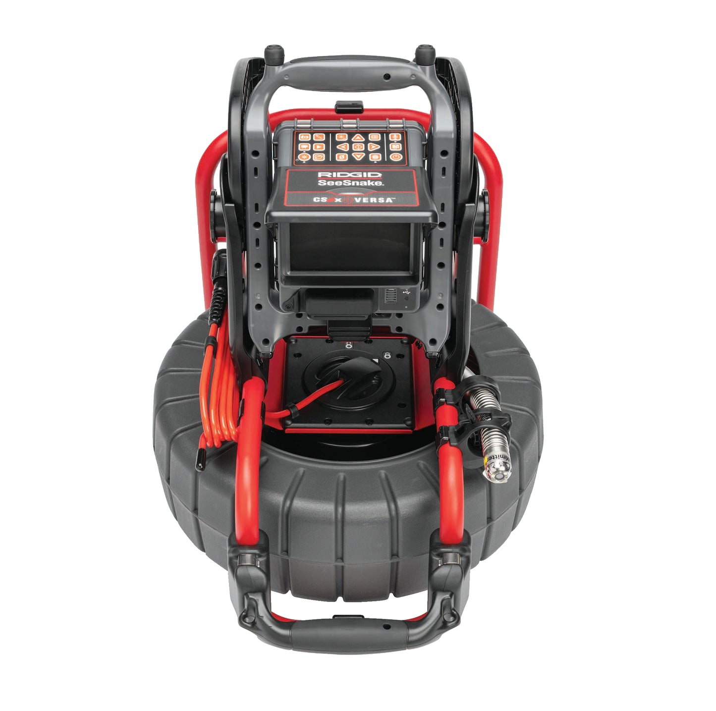 RIDGID SeeSnake® Compact C40 System, includes CS6x VERSA Digital Recording Monitor, 18V Battery and Charger
