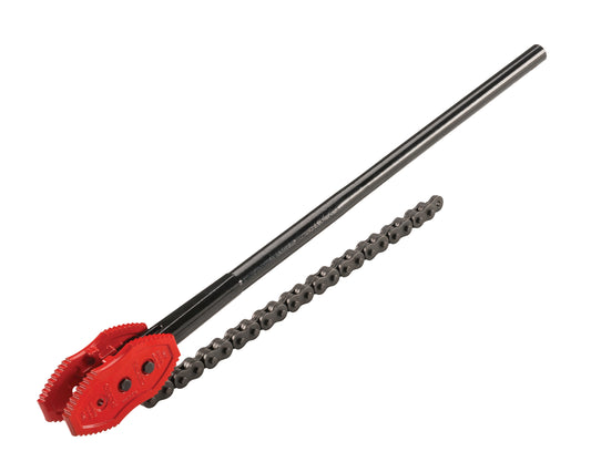 RIDGID Double-End Reversible Chain Tongs, 3/4" (19.05 mm) - 4" (101.6 mm) Pipe Capacity