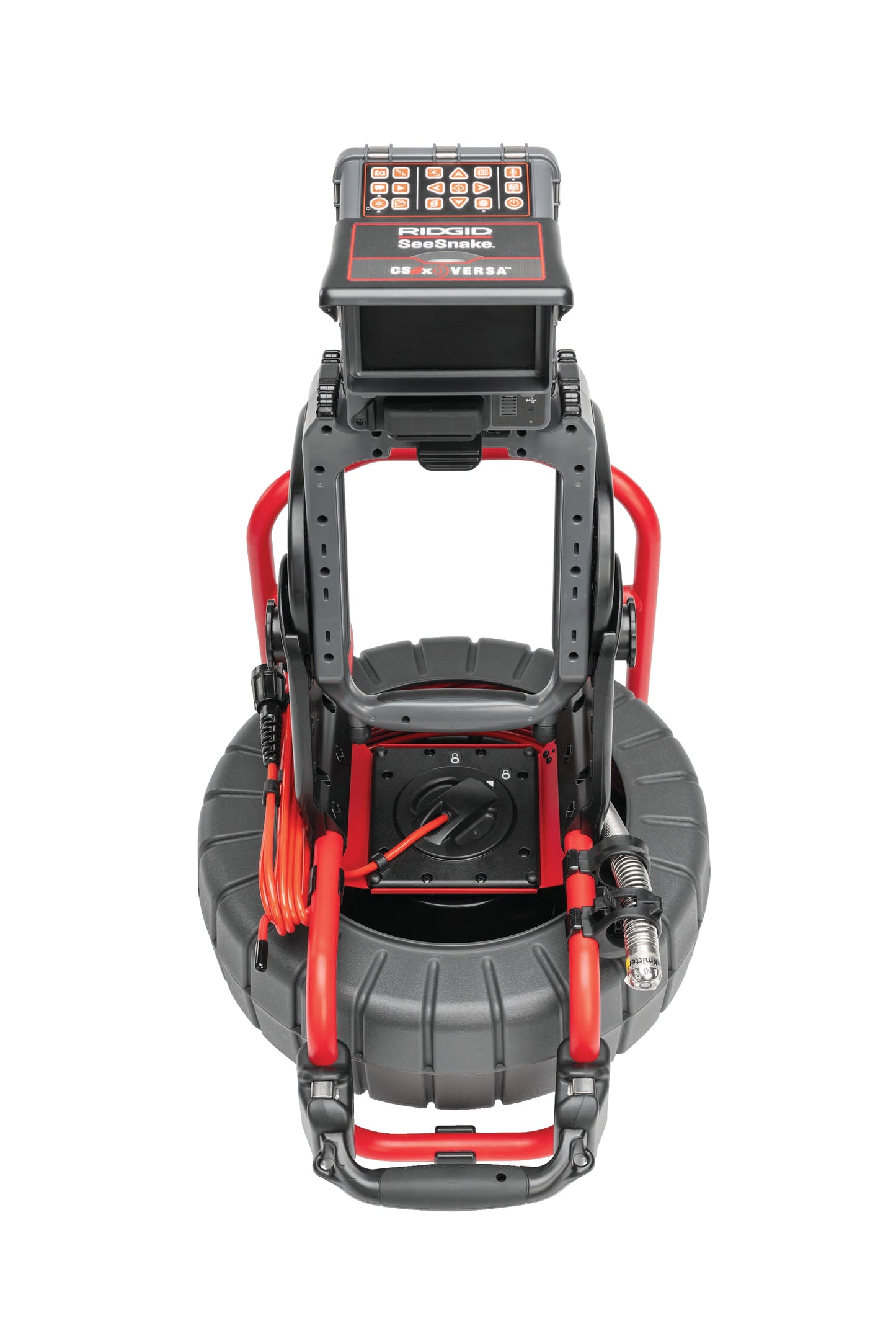 RIDGID SeeSnake® Compact C40 System, includes CS6x VERSA Digital Recording Monitor, 18V Battery and Charger