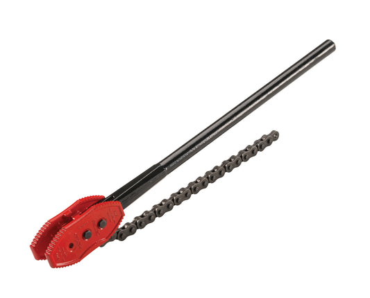 RIDGID Double-End Reversible Chain Tongs, 1/4" (6.35 mm) - 2 1/2" (63.5 mm) Pipe Capacity