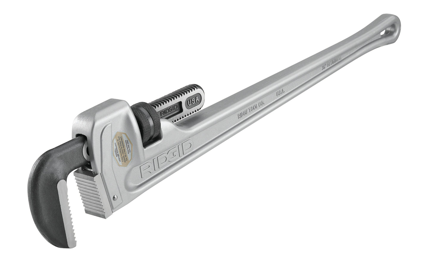 RIDGID 36" (900 mm) Aluminum Straight Pipe Wrench