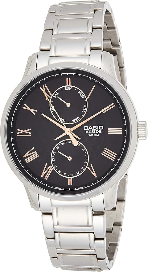 CASIO ANALOG MENS WATCH BEM-313D-1AVDF