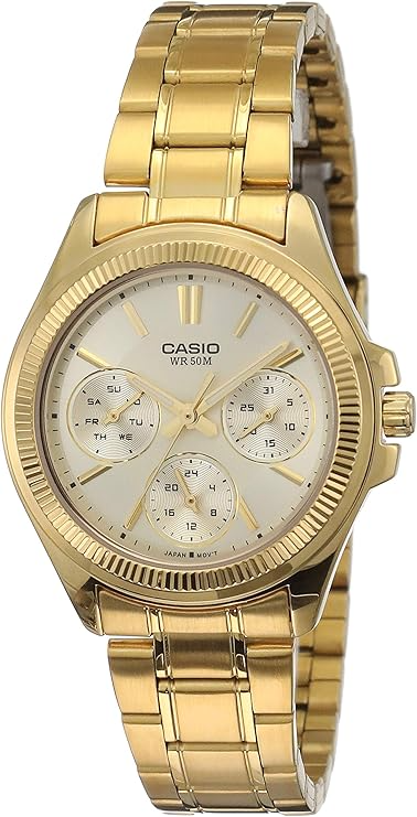 CASIO ANALOG WOMENS WATCH LTP-2088G-9AVDF