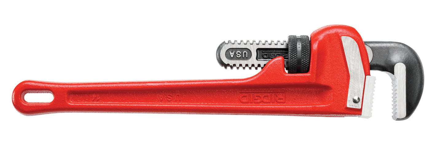 RIDGID 14" (350 mm) Heavy-Duty Straight Pipe Wrench
