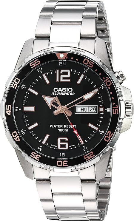 CASIO ANALOG MENS WATCH MTD-1079D-1A2VDF