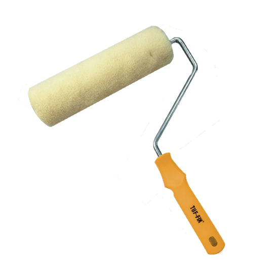 9CRYM-9" (230X48MM)  CAGE ROLLER YELLOW REFILL PVC HANDLE