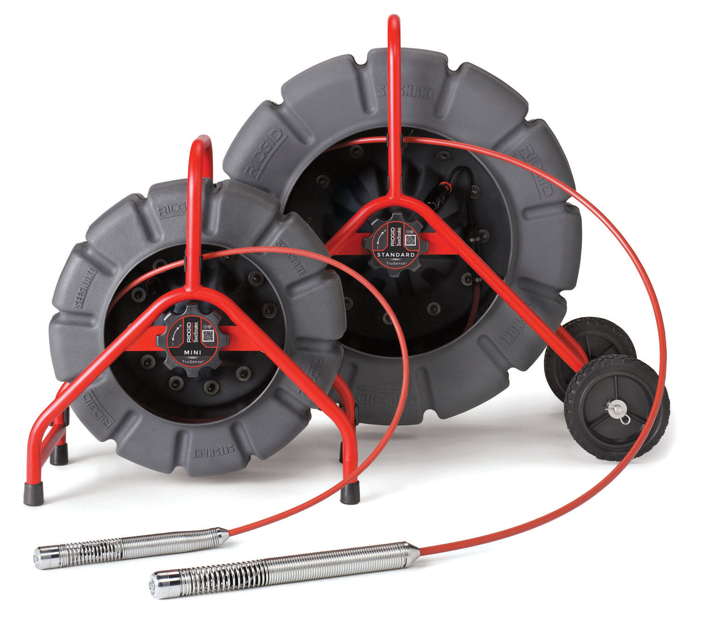 RIDGID SeeSnake® Standard, 325' (99 m) with self-leveling camera head, powered with TruSense