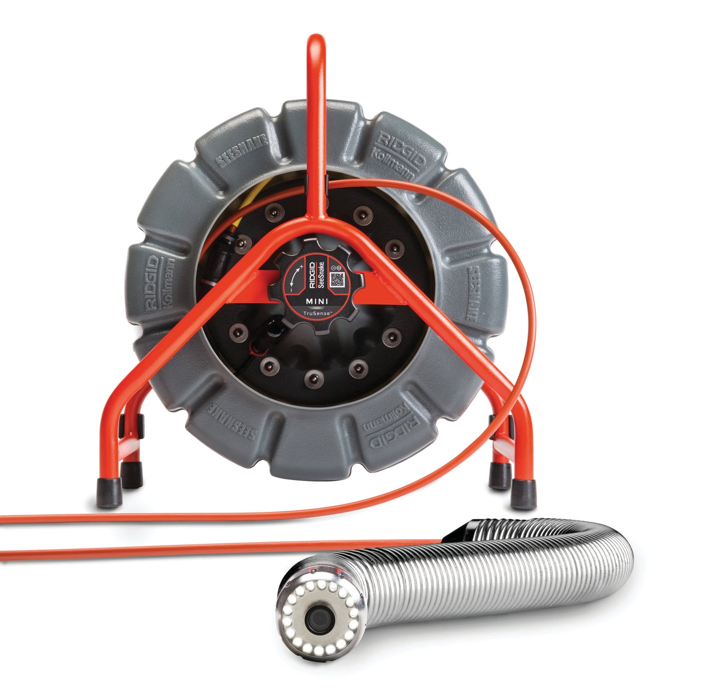 RIDGID SeeSnake® Mini, 200’ (61m) with self-leveling camera head, powered with TruSense
