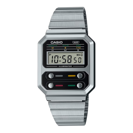 CASIO Vintage Digital Unisex Watch A100WE-1ADF