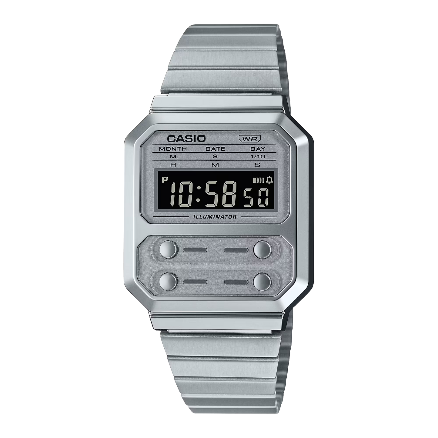 CASIO Vintage Digital Unisex Watch A100WE-7BDF