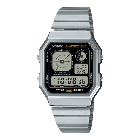 CASIO DIGITAL VINTAGE UNISEX WATCH A130WE-1ADF