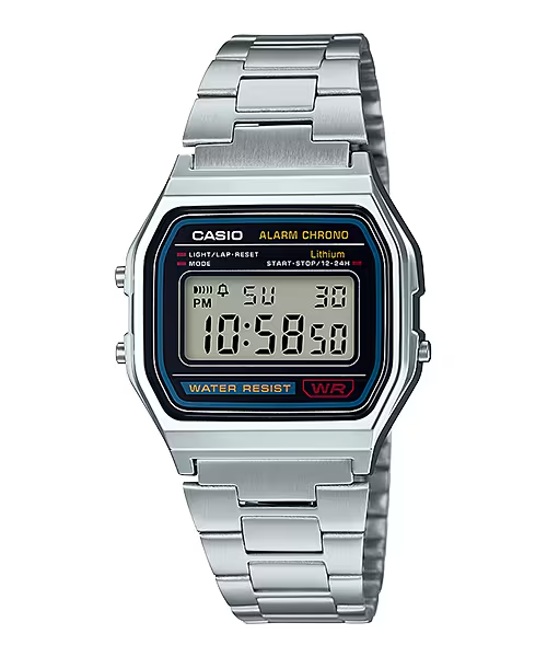 CASIO VINTAGE DIGITAL UNISEX WATCH A158WA-1DF