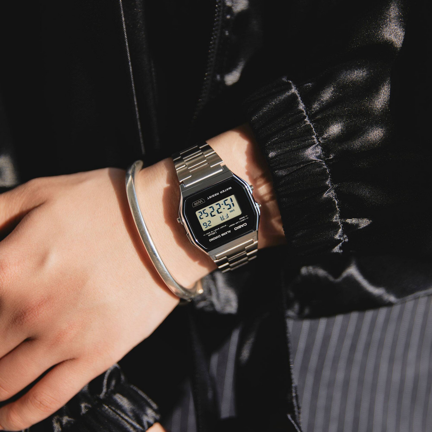 CASIO VINTAGE DIGITAL UNISEX WATCH A158WEA-1DF