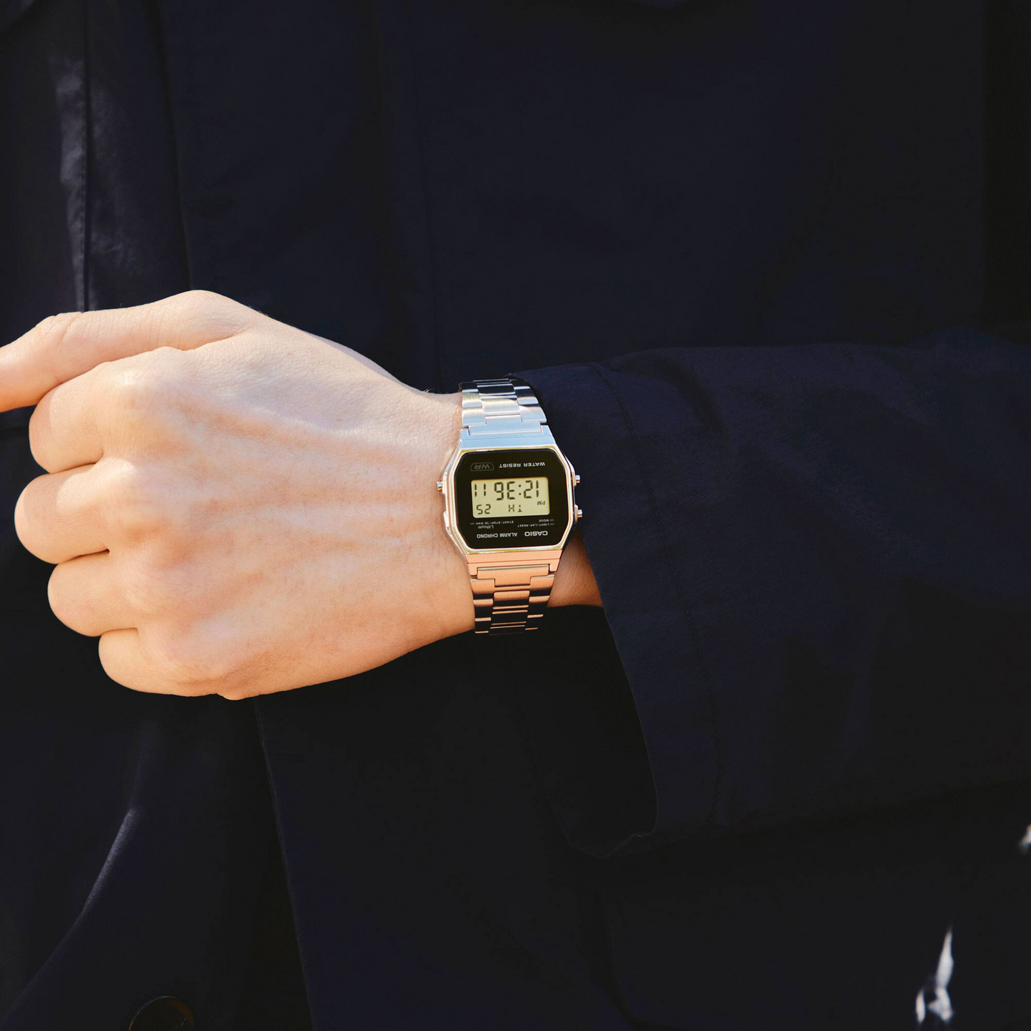CASIO VINTAGE DIGITAL UNISEX WATCH A158WEA-1DF