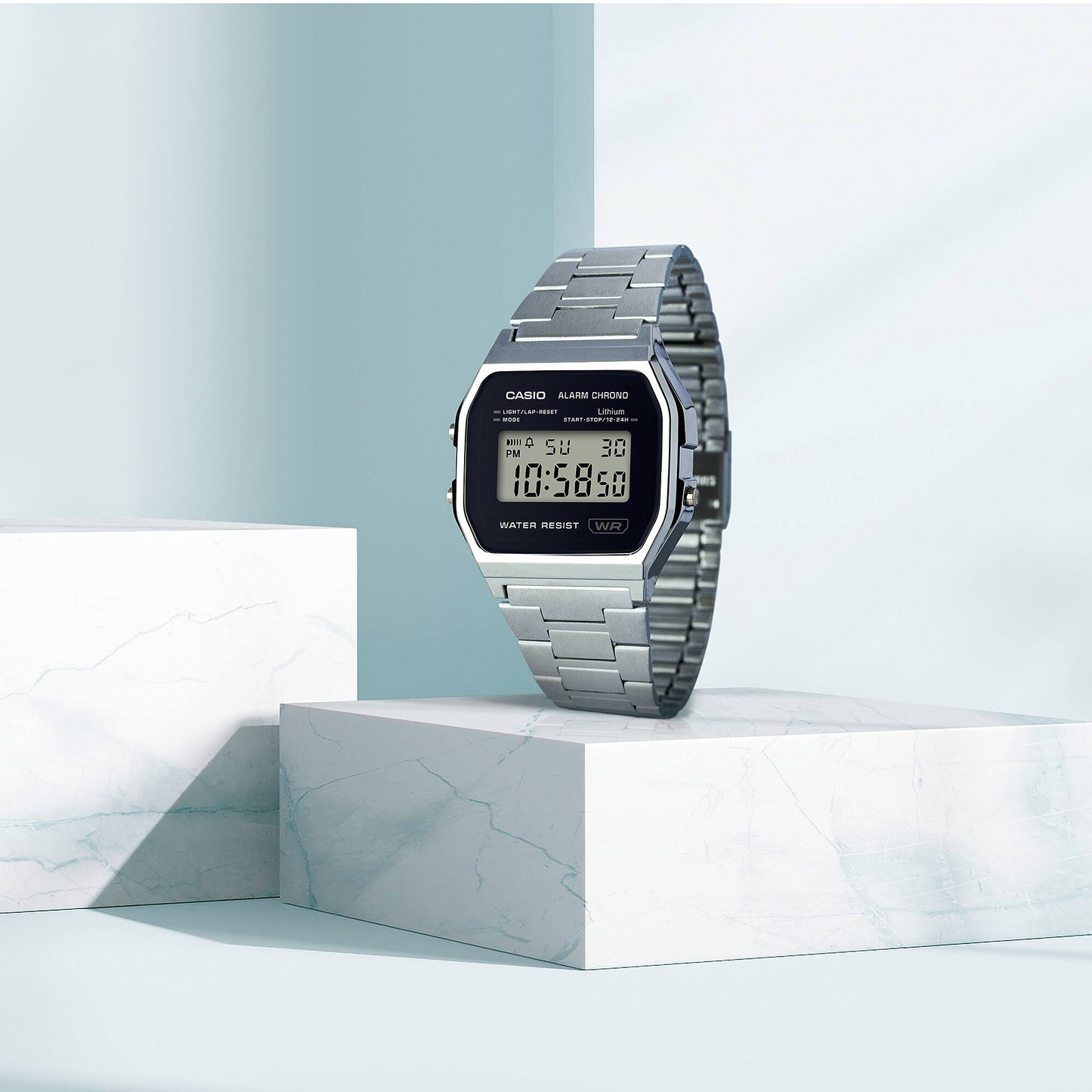 CASIO VINTAGE DIGITAL UNISEX WATCH A158WEA-1DF