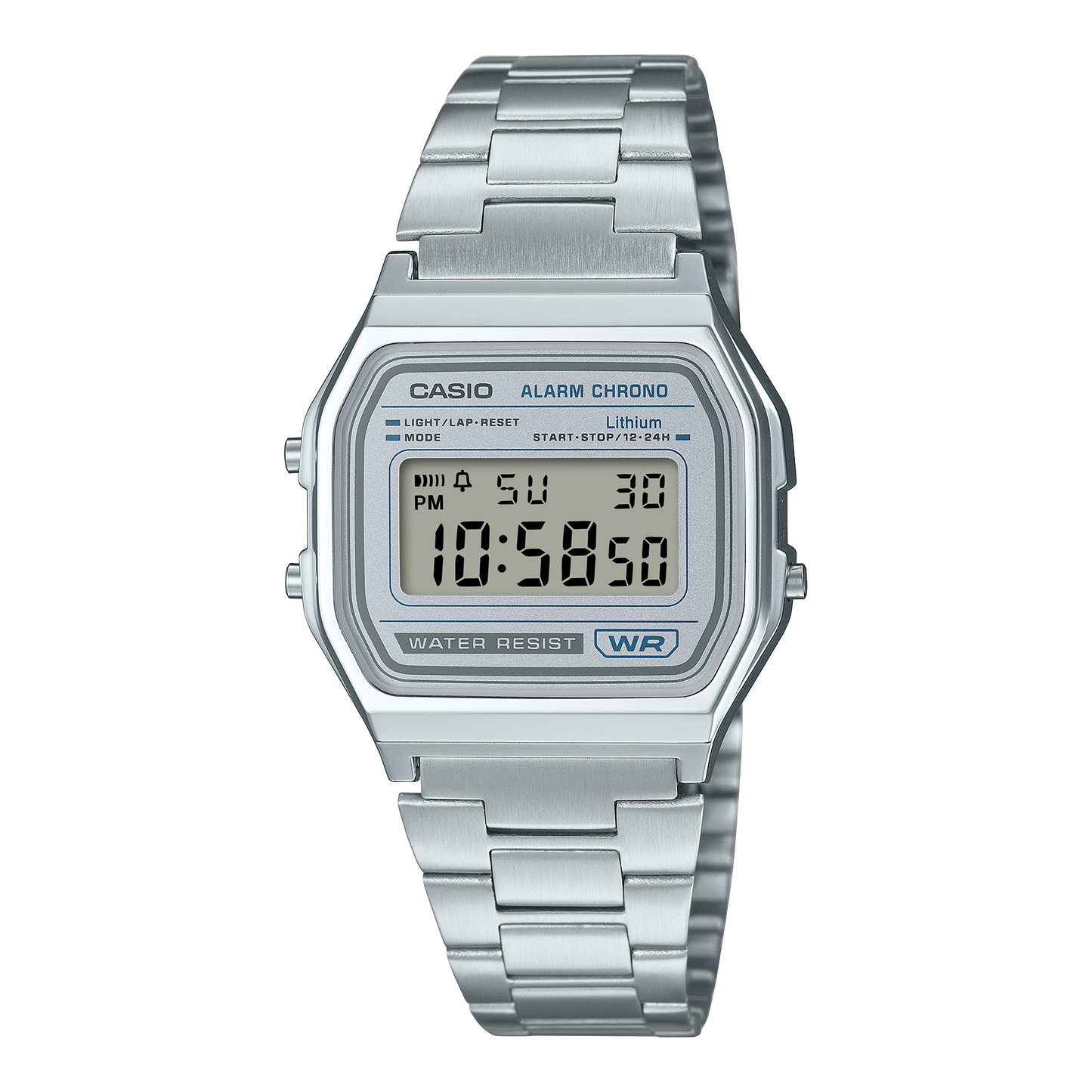 CASIO VINTAGE DIGITAL UNISEX WATCH A158WEA-7DF