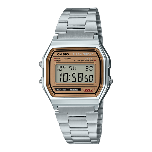CASIO VINTAGE DIGITAL UNISEX WATCH A158WEA-9DF