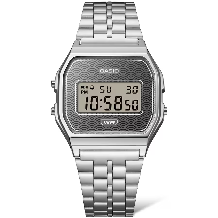 CASIO Vintage Unisex Digital Limited-Edition Watch A159WEVJ-7DR