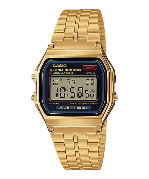 CASIO Vintage Digital Unisex Watch A159WGEA-1DF