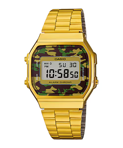 CASIO Vintage Digital Unisex Watch A168WEGC-3DF