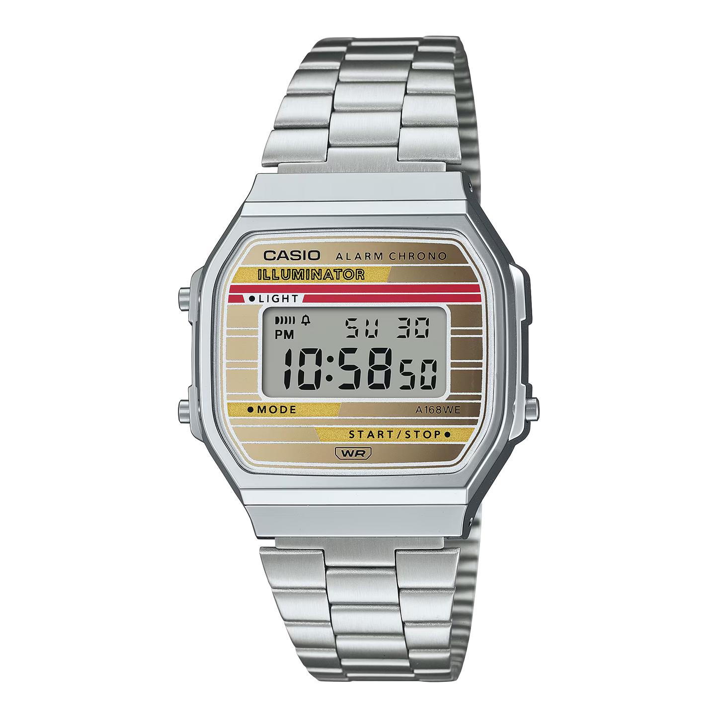 CASIO VINTAGE UNISEX DIGITAL WATCH A168WEHA-9ADF