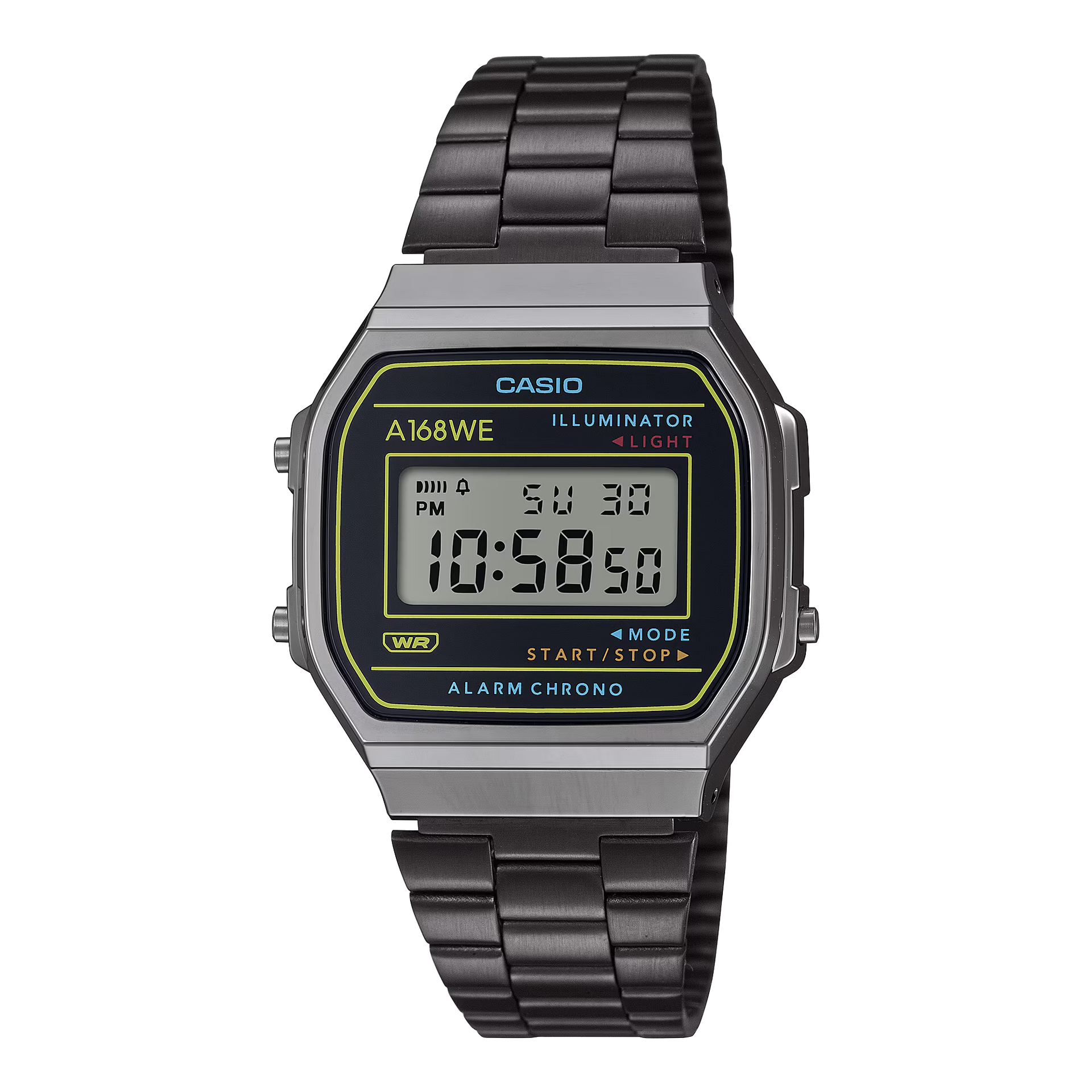 CASIO VINTAGE UNISEX DIGITAL WATCH A168WEHB 1ADF