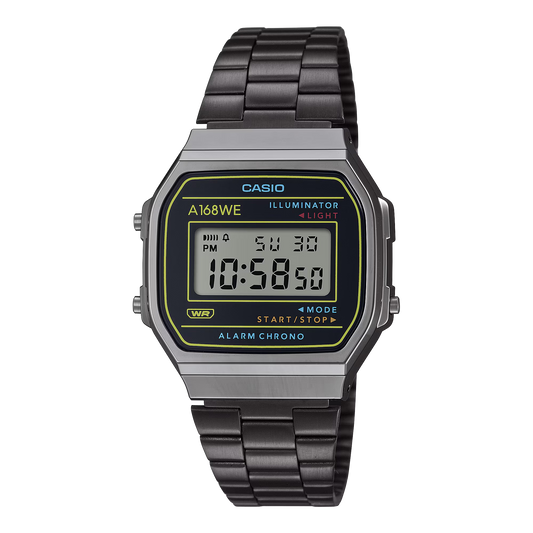 CASIO VINTAGE UNISEX DIGITAL WATCH A168WEHB-1ADF