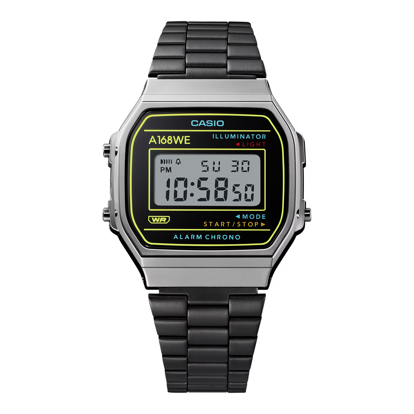 CASIO VINTAGE UNISEX DIGITAL WATCH A168WEHB-1ADF