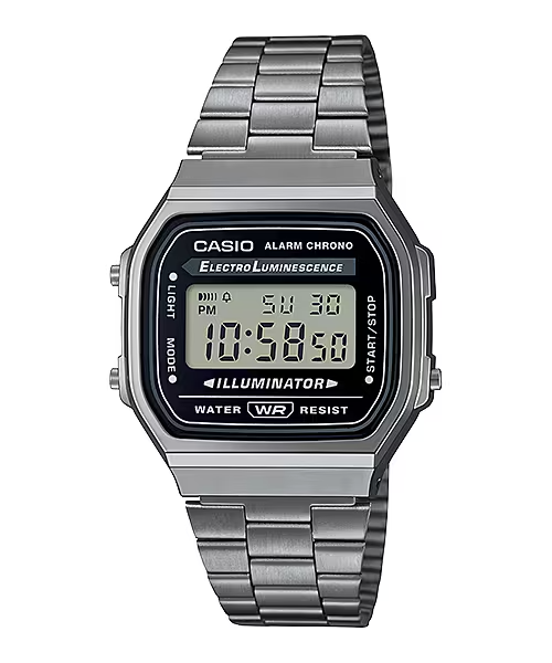 CASIO Vintage Digital Unisex Watch A168WGG-1ADF