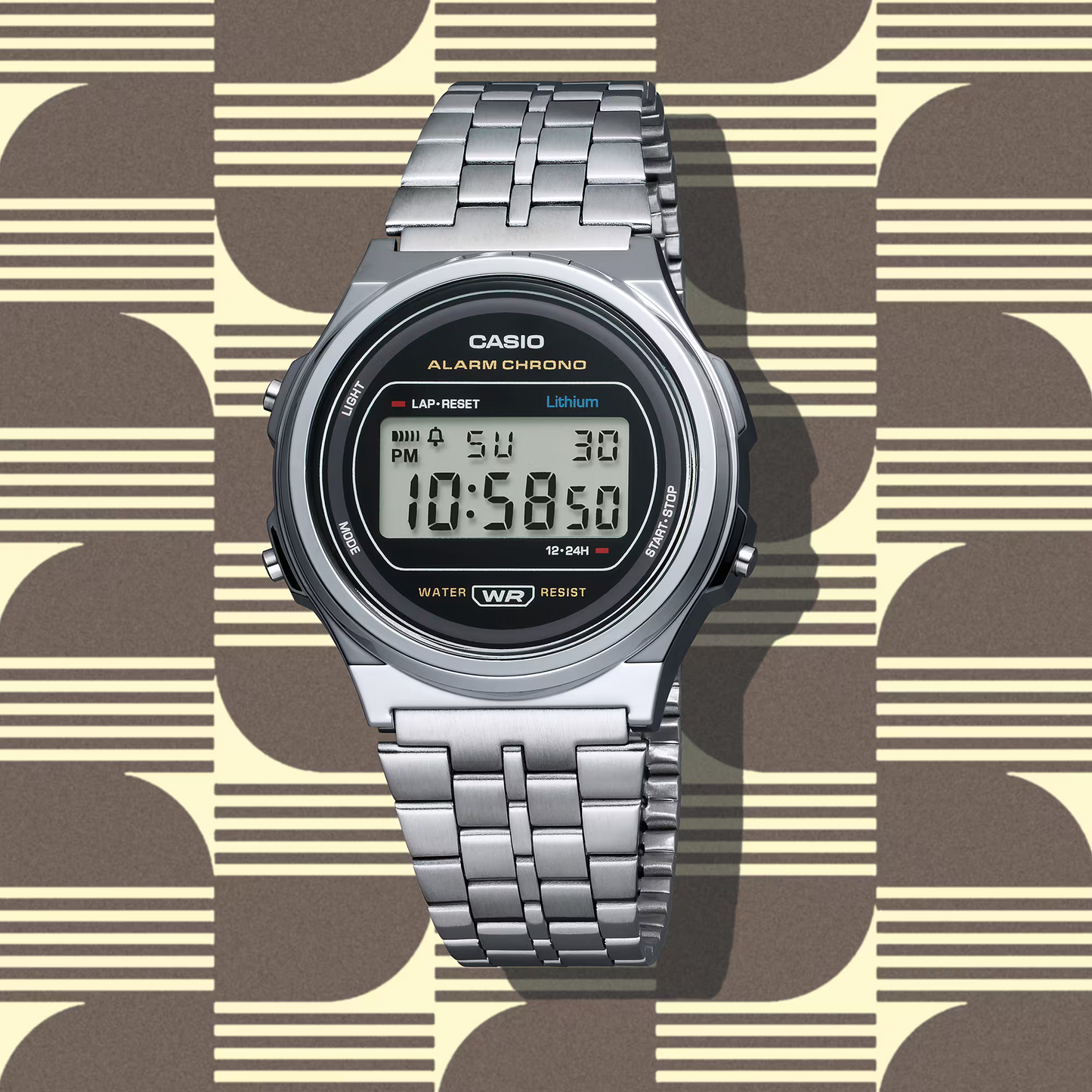 CASIO Vintage Digital Unisex Watch A171WE-1ADF