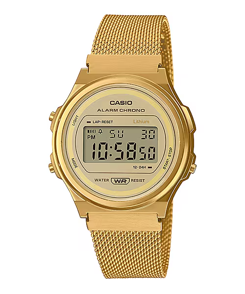 CASIO Vintage Digital Unisex Watch A171WEMG-9ADF