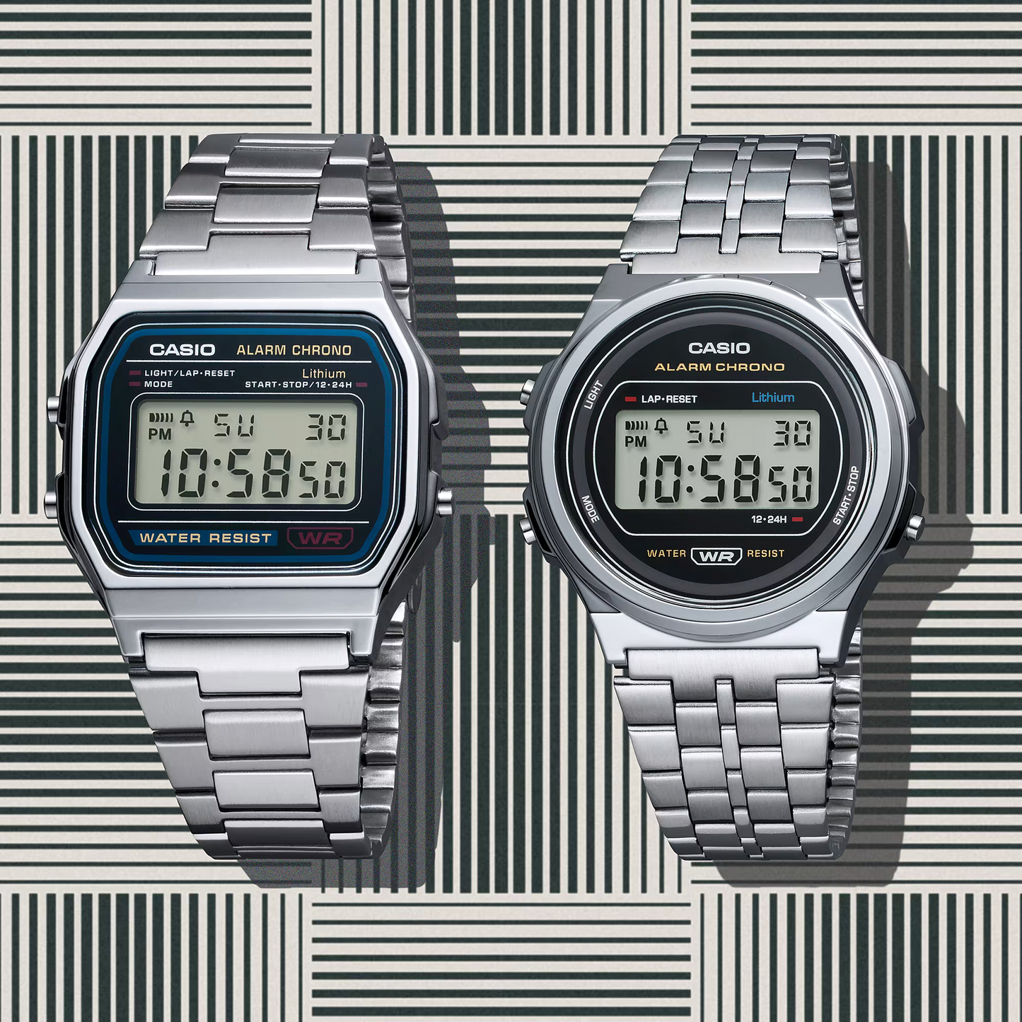 CASIO Vintage Digital Unisex Watch A171WE-1ADF