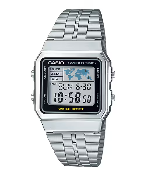 CASIO Vintage Digital Unisex Watch A500WA-1DF