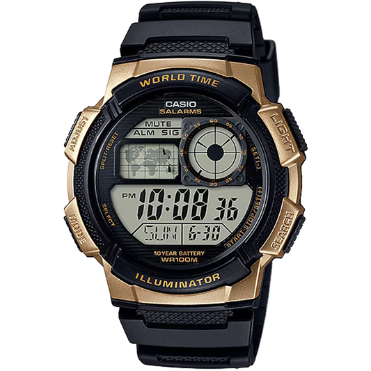 CASIO DIGITAL MENS WATCH AE-1000W-1A3VDF