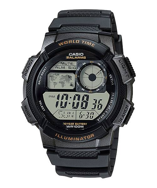 CASIO DIGITAL WATCH AE-1000W-1AVDF