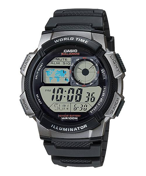 CASIO DIGITAL MEN WATCH AE-1000W-1BVDF