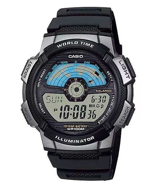 CASIO STANDARD DIGITAL WATCH AE-1100W-1AVDF