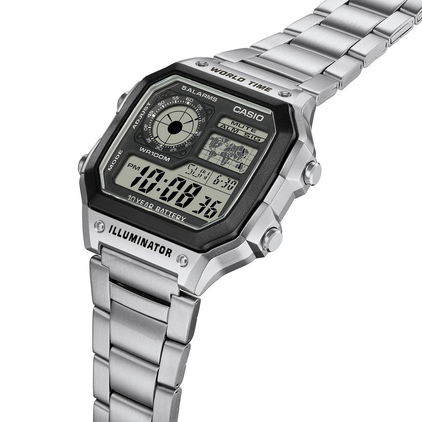 CASIO Digital Men Watch AE-1200WHD-1AVDF